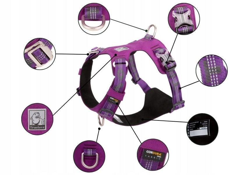 Adventure Dog Harness Truelove L Size L