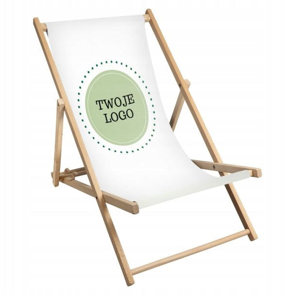 Advertising Lounger Your Logo Custom Print + Design Removable Fabric