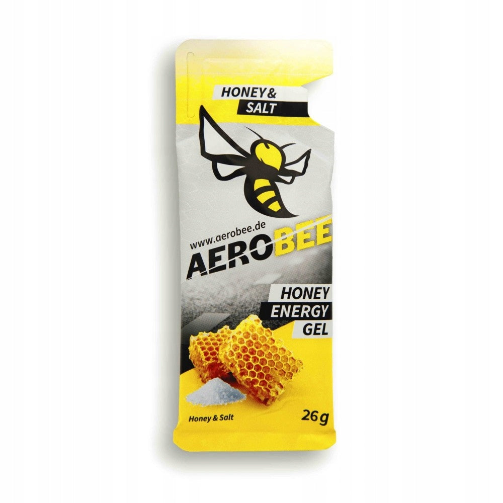 AeroBee Honey & Salt Honey Energy Gel 26 g Packaging status original
