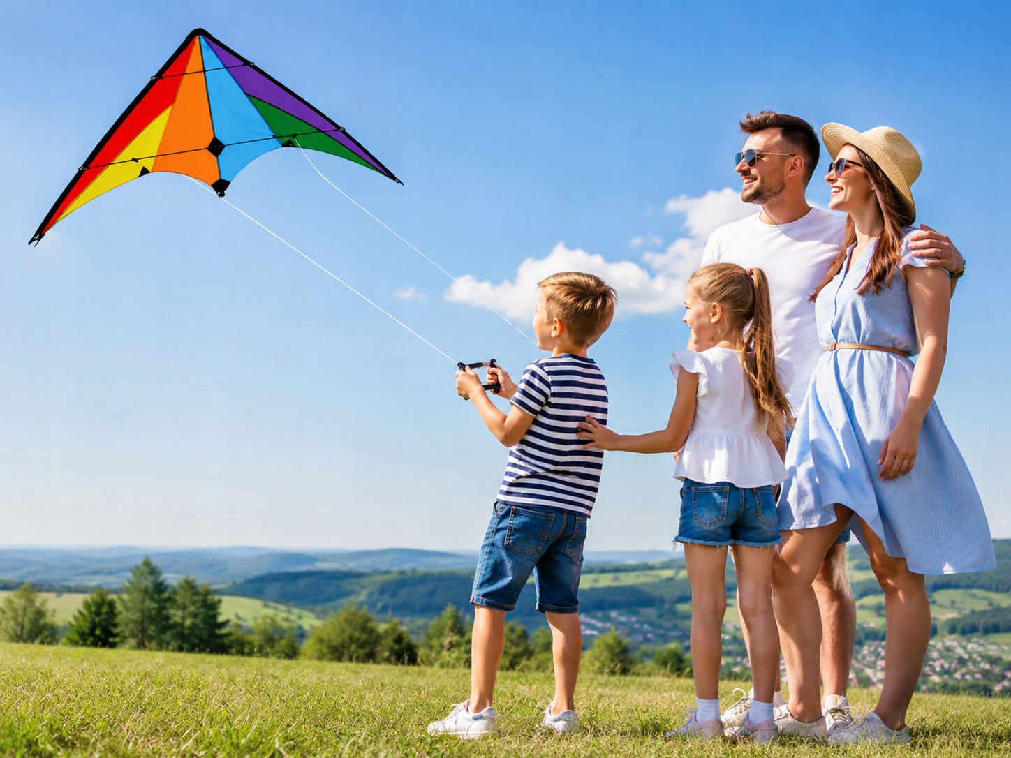 Aerobatic kite STUNT KITE 120 cm – Ready To Fly Manufacturer code STUNT KITE