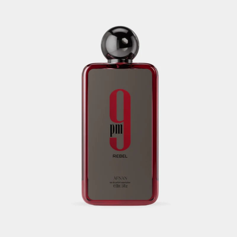 Afnan 9 PM Rebel Perfumed Water Unisex 100 ml EDP Fruit and Wood Packaging volume 100 ml