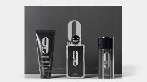 Afnan 9PM Perfume 100ml + Washing Gel 150ml + Deodorant 150ml Packaging status original