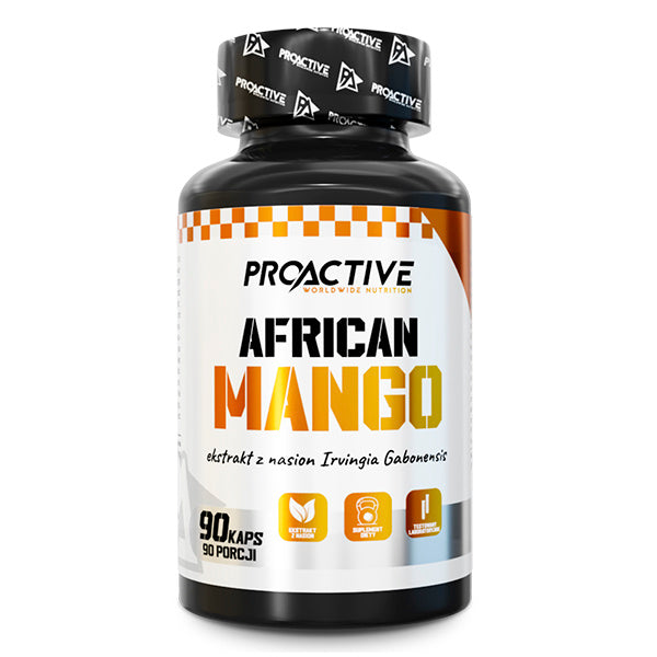 African Mango APPETITE REDUCING Proactive African Mango 90caps Expiration date at least six months from the date of purchase