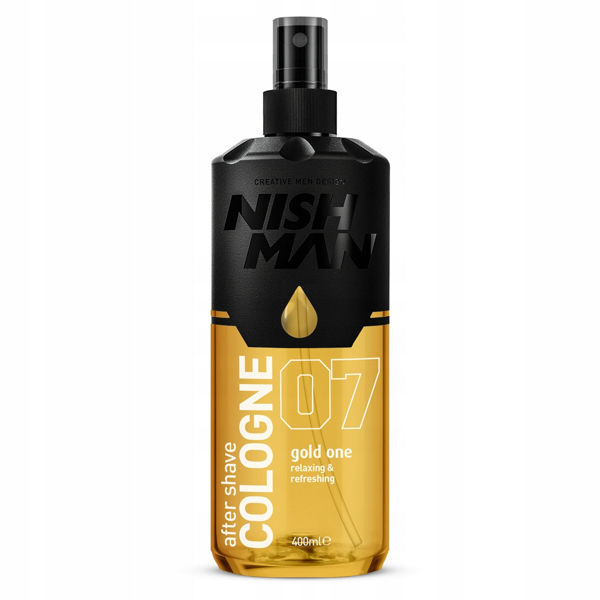 After Shave Eau de Cologne Nishman Gold One N7 400ml