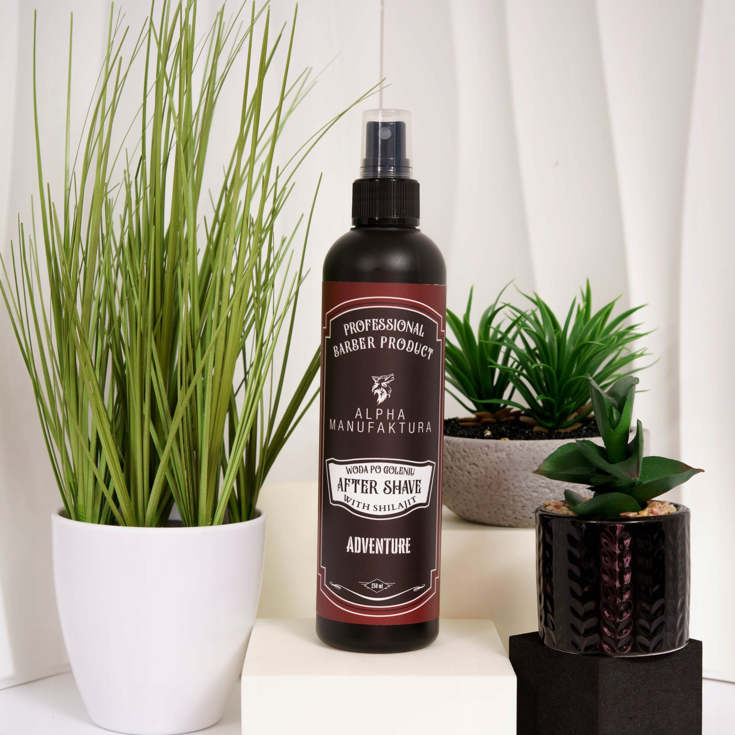 AfterShave Adventure 250ml Alpha Manufaktura aftershave Alpha Barberia Packaging status original