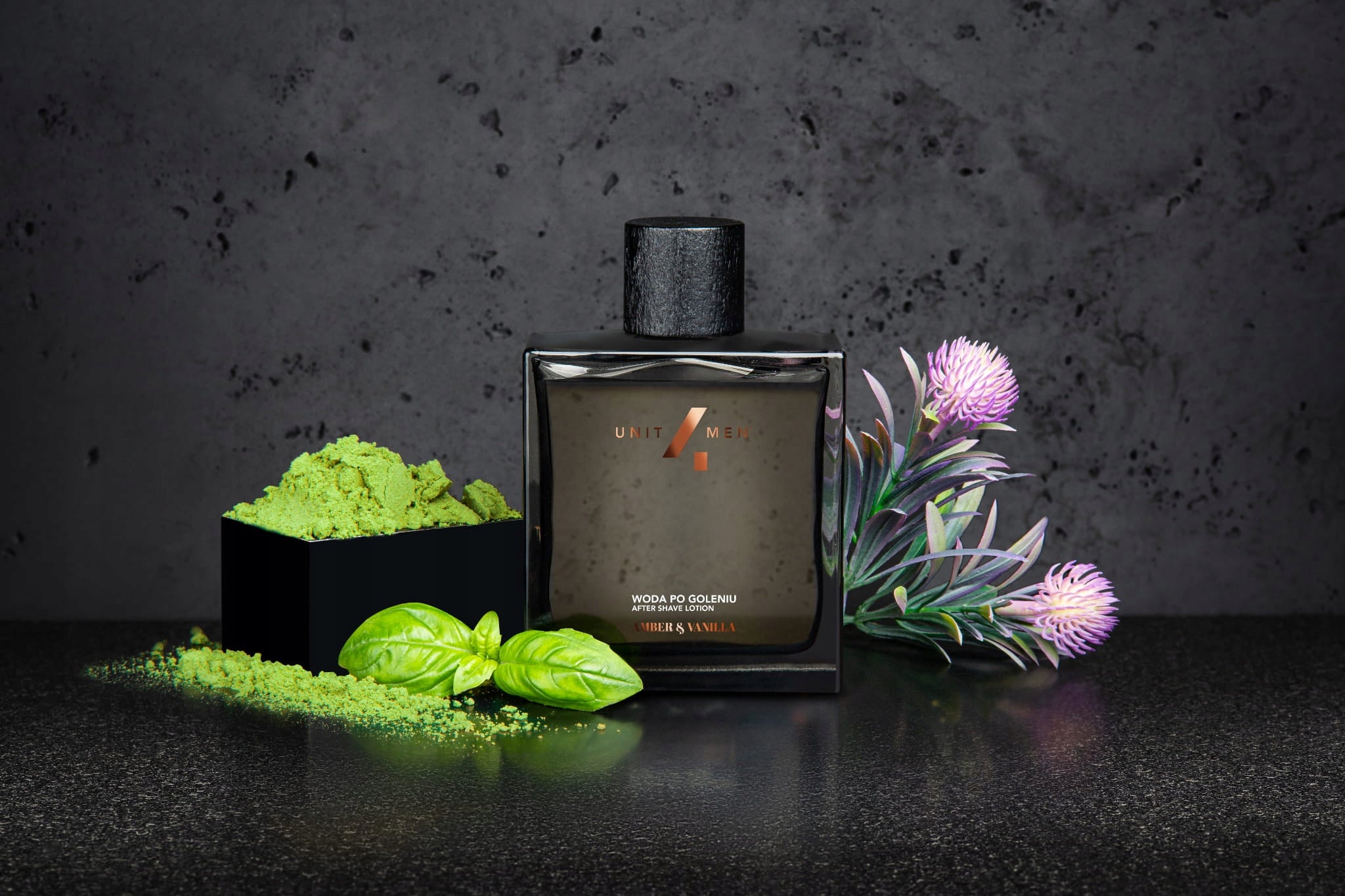 Aftershave Amber&Vanilla Unit4Men100ml Manufacturer code 5907812299156