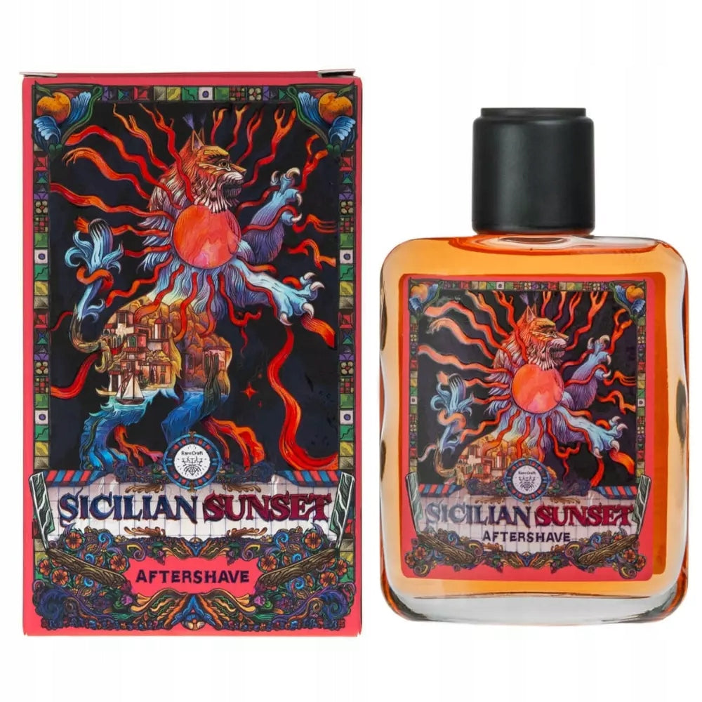 Aftershave Sicilian Sunset - RareCraft - 100ml