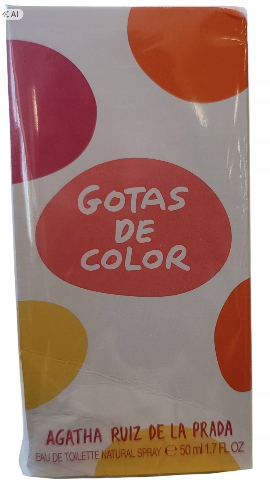 Agatha Ruiz De La Prada Gotas De Color eau de toilette 50ml,Defect carton Manufacturer code 8410225543718