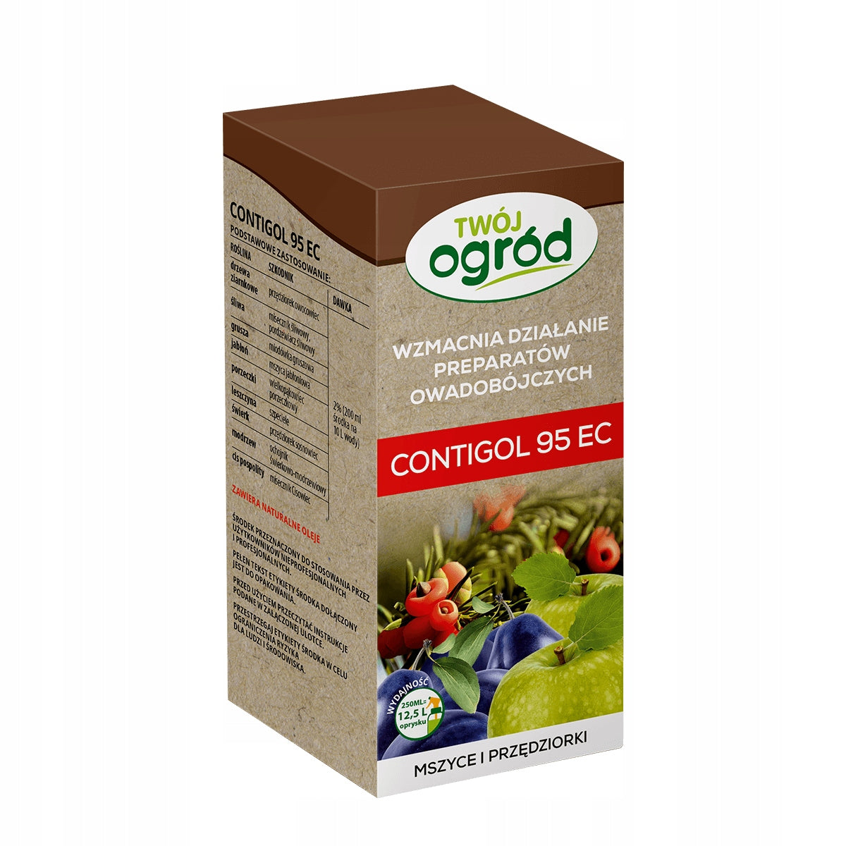 Agent for SPIDER MITES CONTIGOL 90 EC 250ML FRUIT TREES SHRUBS Packaging status original