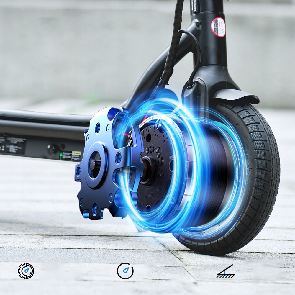 AgileRide Electric Scooter 2025 AS-B3 powerful 500W Foldable with app Black Manufacturer code Hulajnoga elektryczna 2025