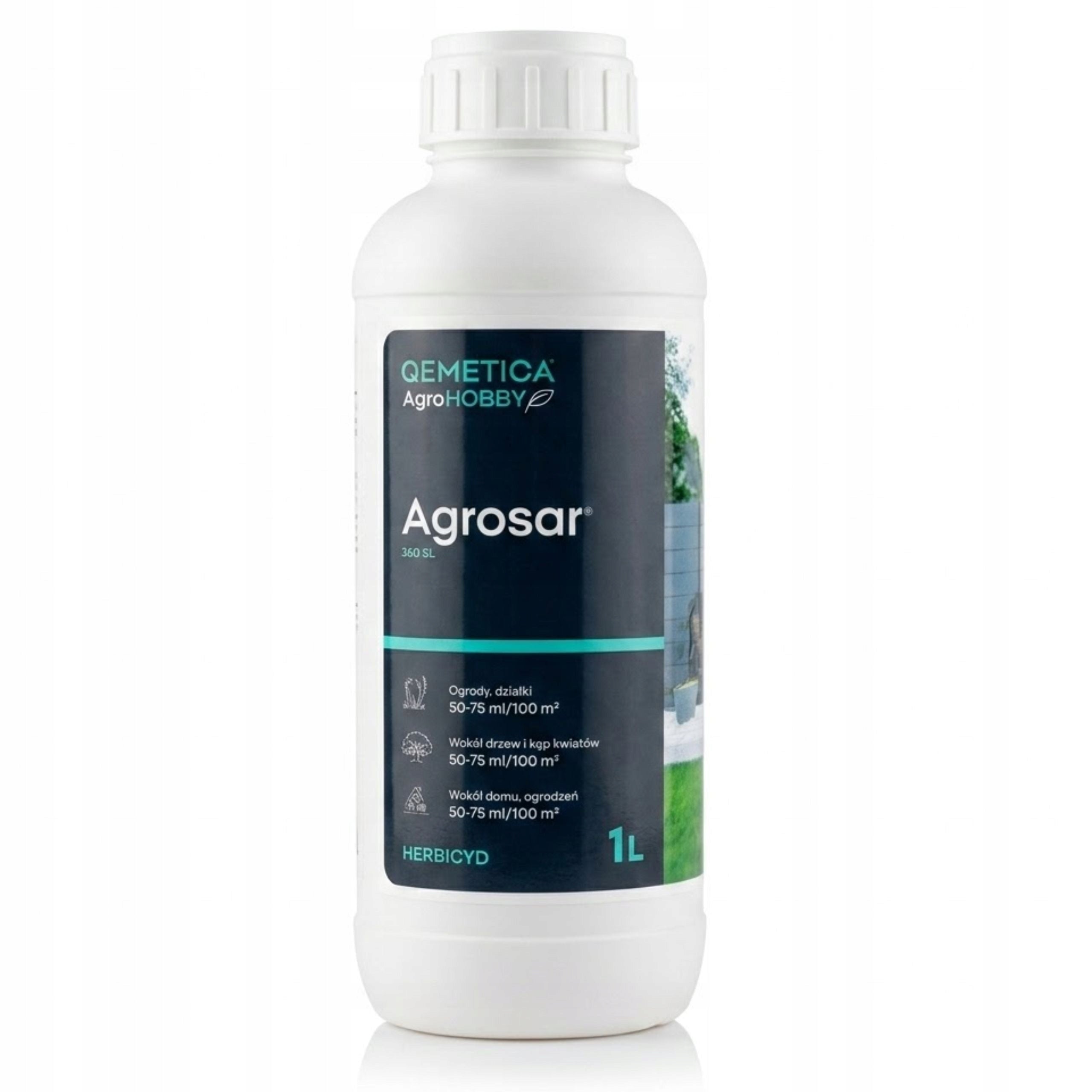 Agrosar 360 SL HOBBY 1l Glyphosate Weed Agent - NO CERTIFICATE