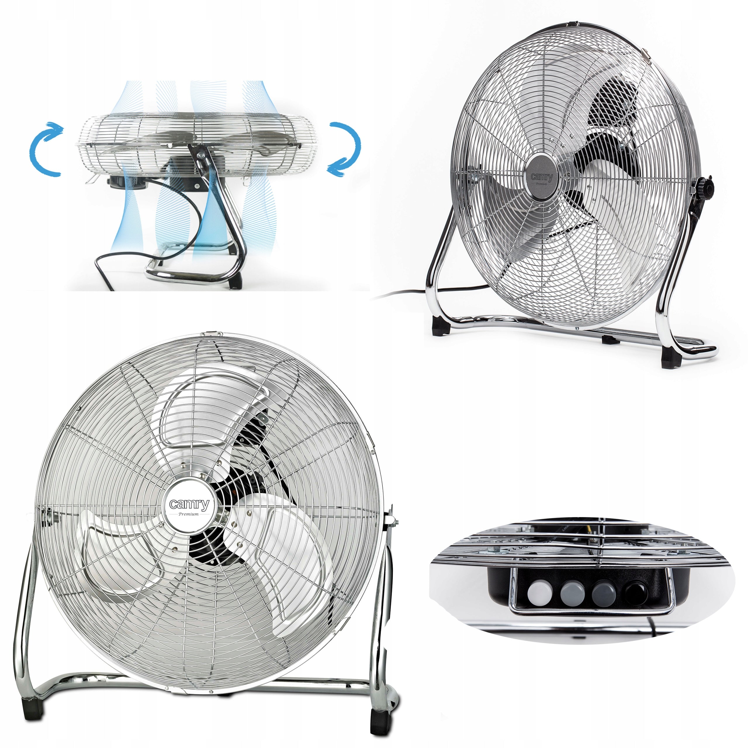 Air Circulator Camry CR 7306 strong floor metal 3 gears