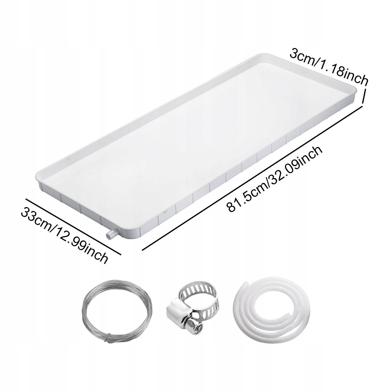 Air Conditioner Drip Pan Spare Parts High Performance Suitable 1 to 2P Medical device no
