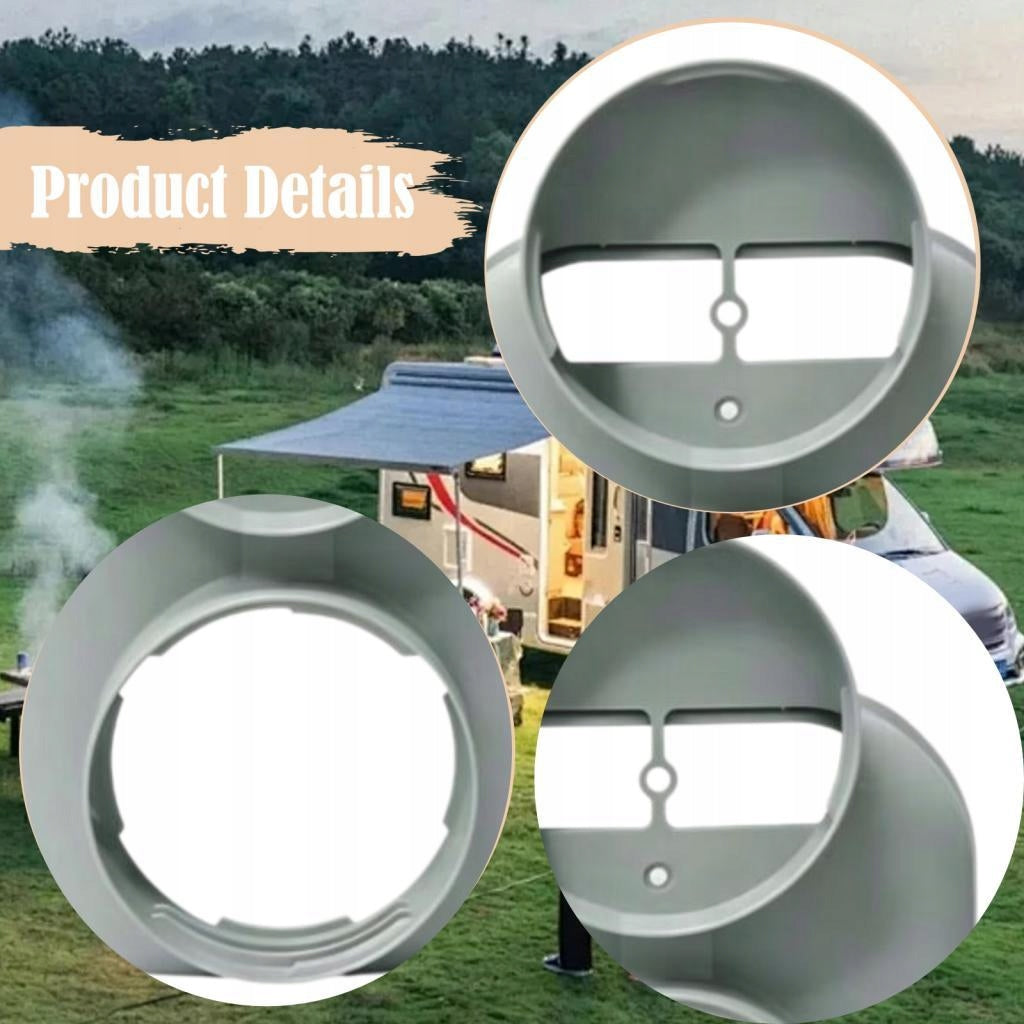 Air Conditioner Exhaust Accessories Double Tube for Camping Outdoors Garage Medical device no