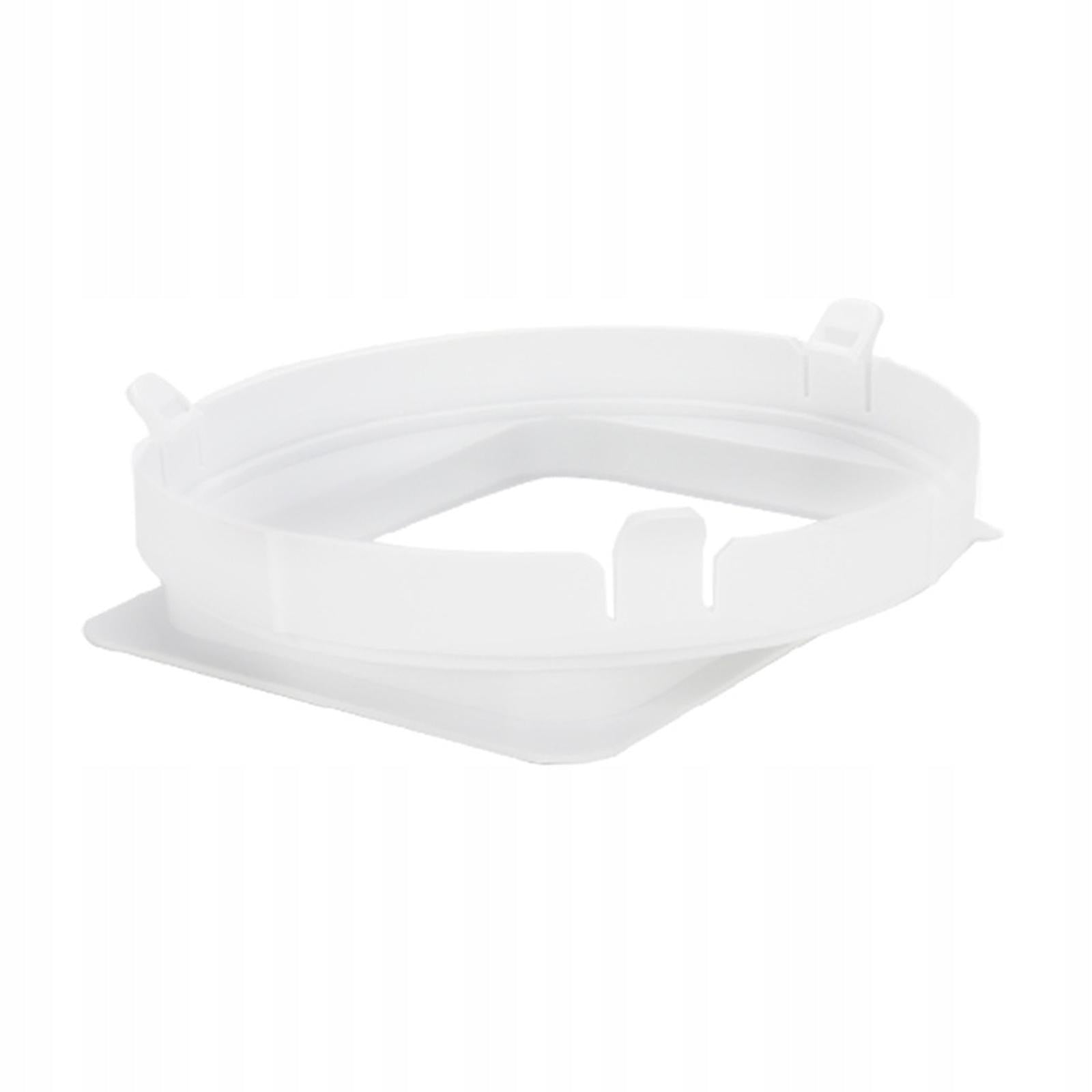 Air Conditioner Exhaust Hose Connector Compatible White Length 18.5 cm
