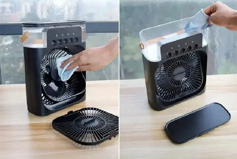 Air Conditioner Fan Portable Outdoor For Tourist Office Dominant color black