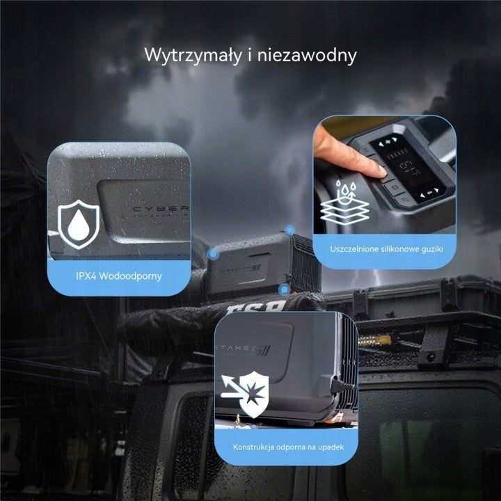 Air Conditioner Portable Cybertake 5100 BTU 1 kW Wi-Fi Heating Home And Camper Model S2 PRO