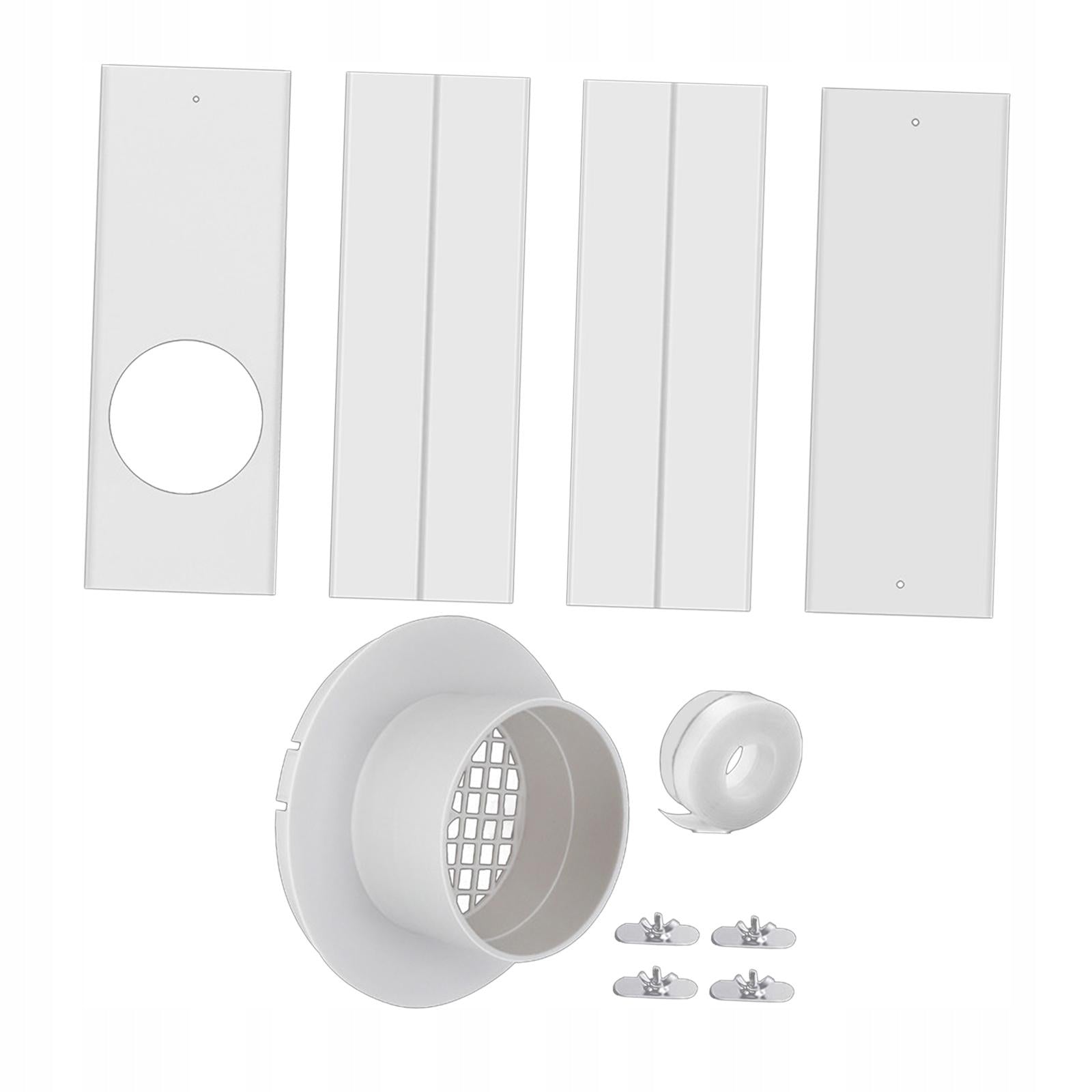 Air Conditioner Vent Kits Portable Air Conditioner Accessories 4inch 10Pcs Authorized representative allegro.pl14