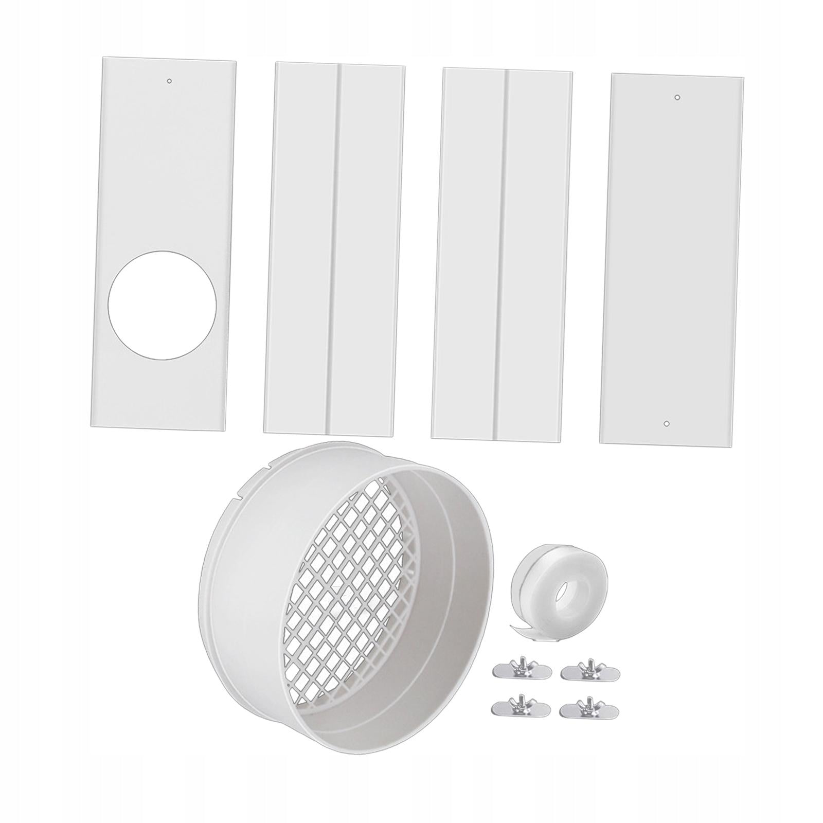 Air Conditioner Vent Kits Portable Air Conditioner Accessories 6inch 10Pcs Authorized representative allegro.pl14