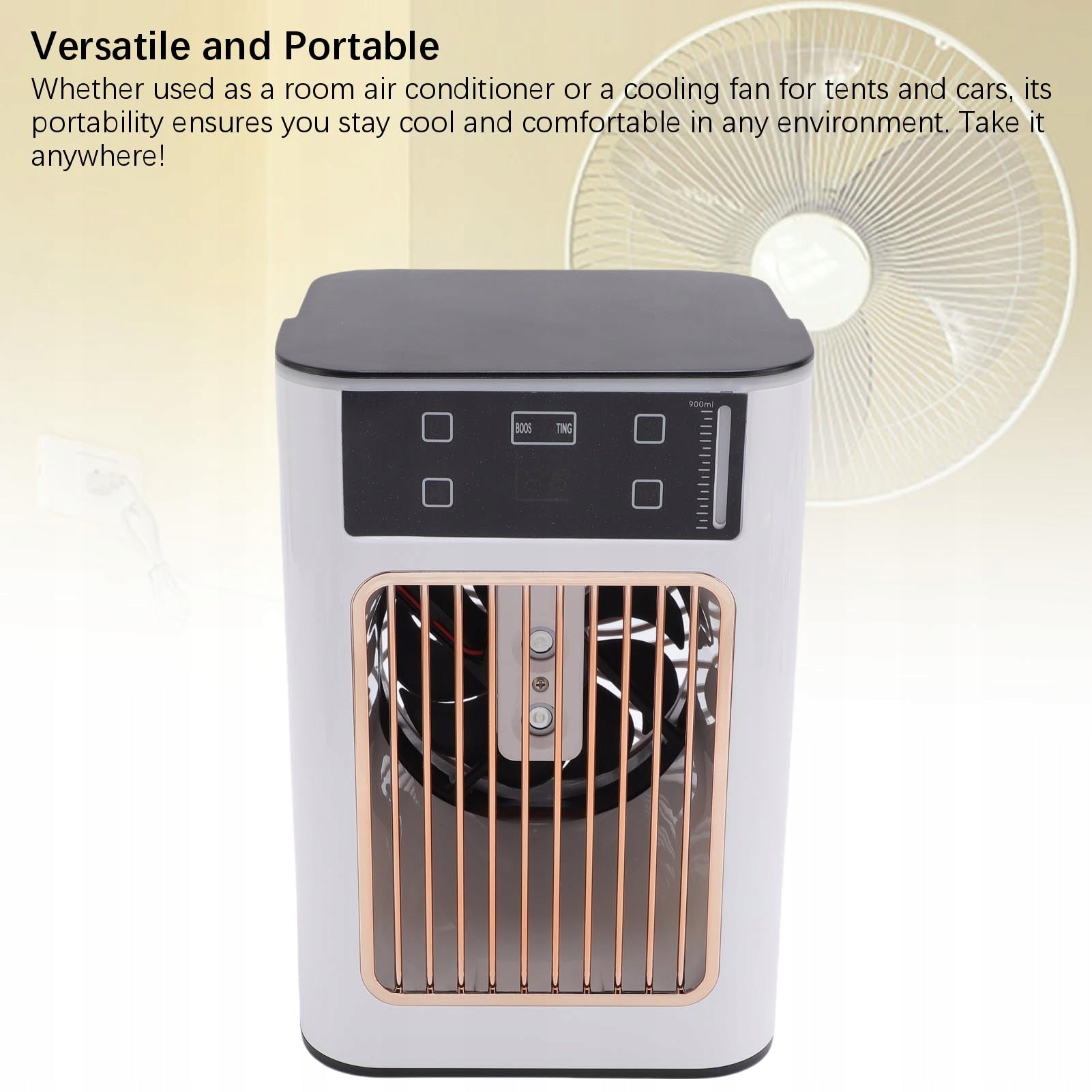 Air Cooling Fan 3 Speeds Multifunctional Portable 74 Range of energy efficiency classes A - G