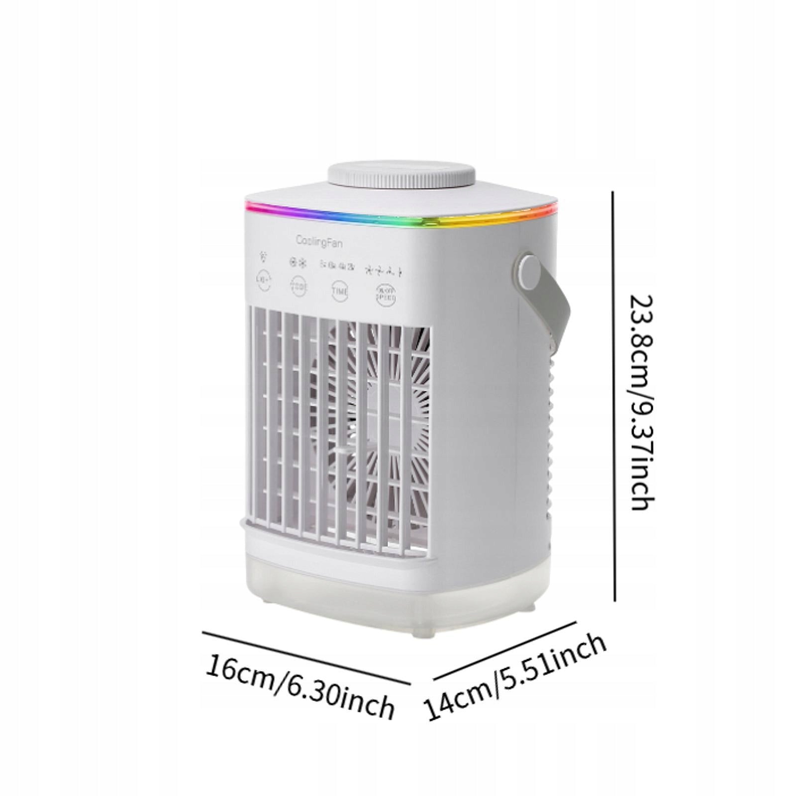 Air Cooling Fan Desktop Cooling Fan with Large Water Tank Personal Air Medical device no