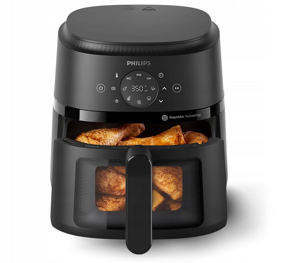 Air Fryer PHILIPS Ovi Mini NA220/00 Black Packaging status original
