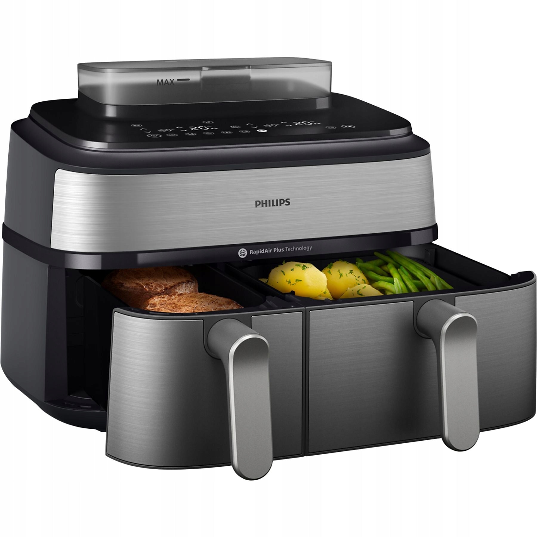 Air Fryer Philips 9L 2750W NA555/00 TWO BASKETS