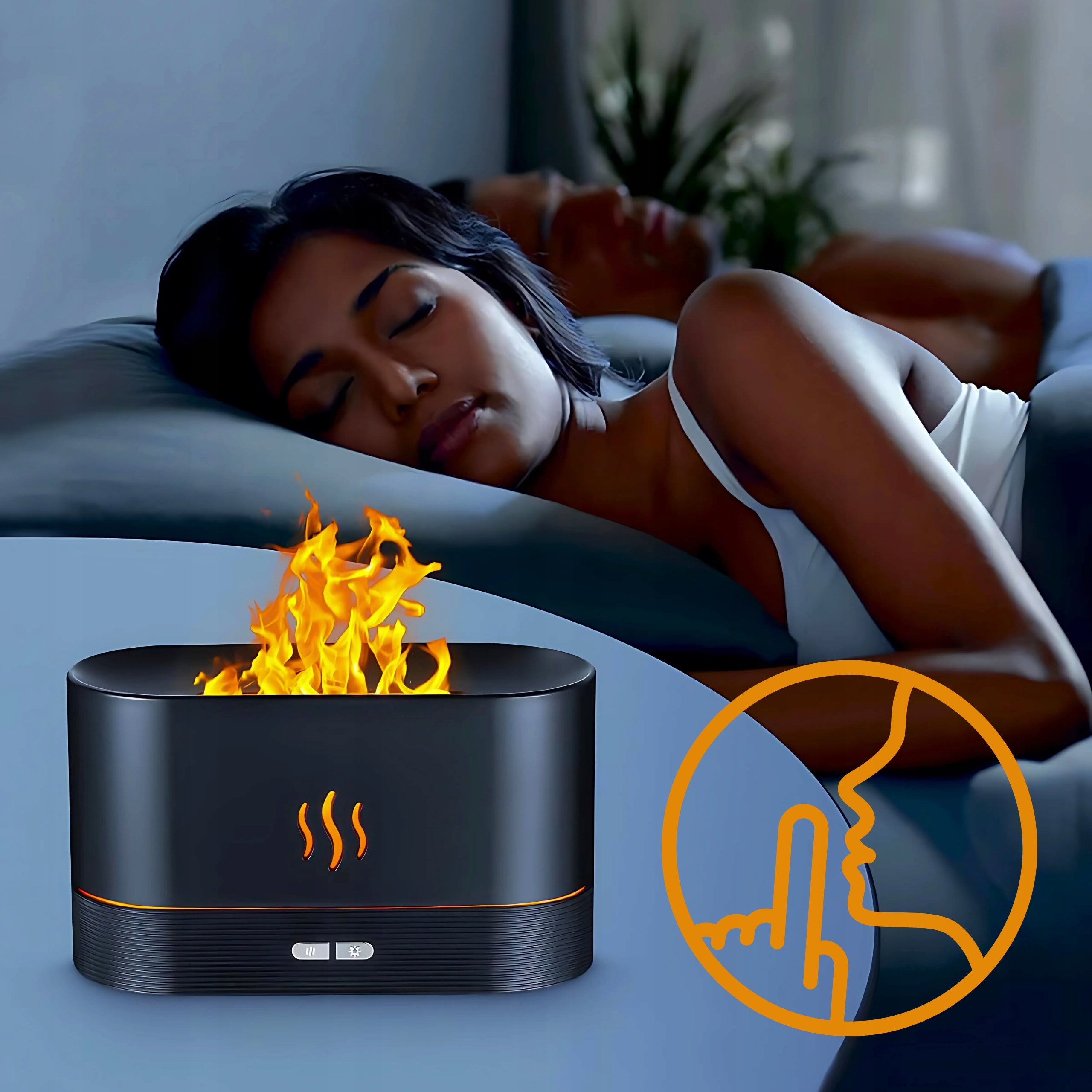 Air Humidifier 180ml Scent Diffuser Fire Effect LED Fireplace 3in1 Manufacturer code Nawilżacz Dyfuzor zapachowy