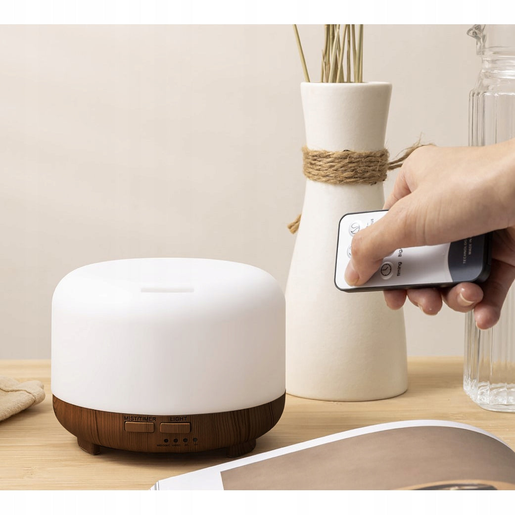Air Humidifier Aromatherapy Fragrance Diffuser Lamp Ionizer + Remote Control Brand Ruhhy