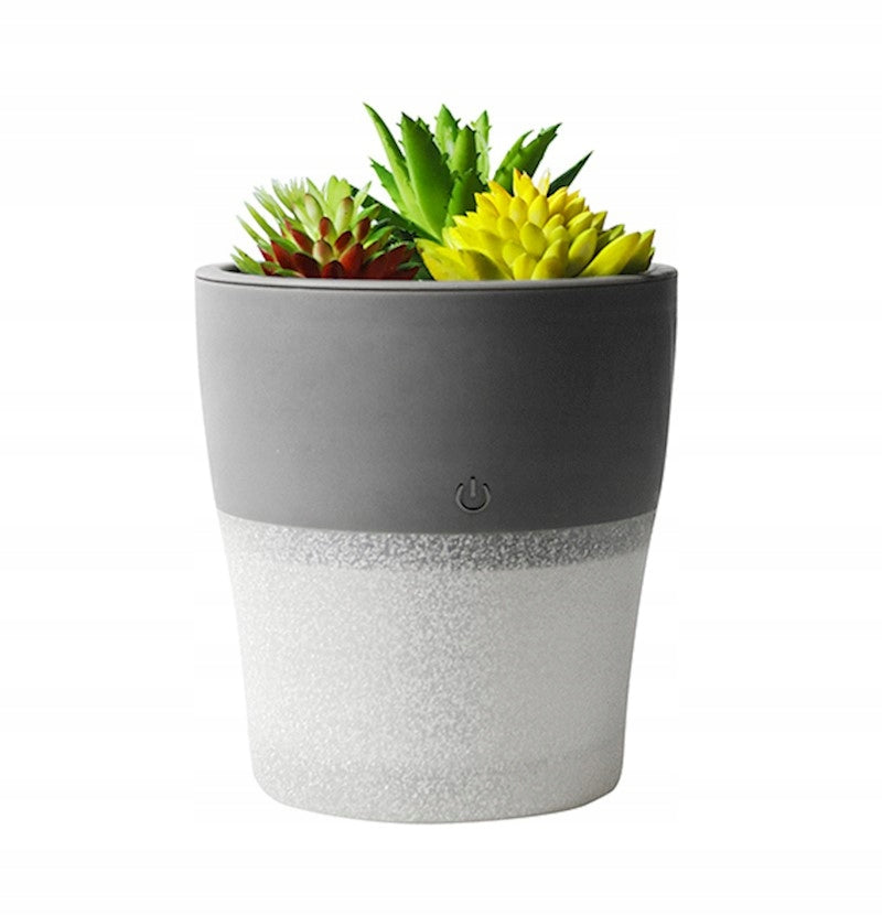 Air Humidifier Diffuser Mini Small for Desk Flower Pot Artificial Flowers Medical device no