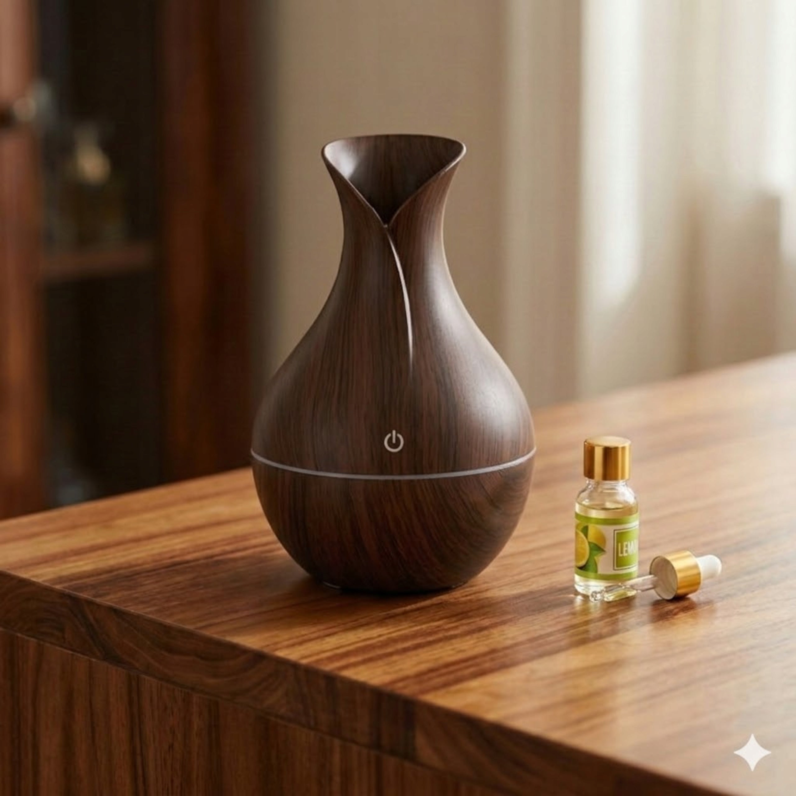 Air Humidifier Fragrance Diffuser + 12 Oils LED Light Mist Manufacturer code Nawilżacz Powietrz z Olejkami w Zestawie