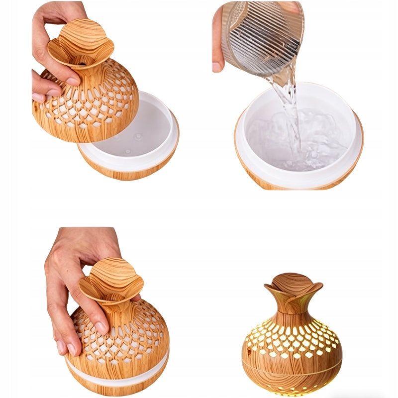 Air Humidifier Fragrance Diffuser 300ml LED Backlight Manufacturer code Umnuou7067