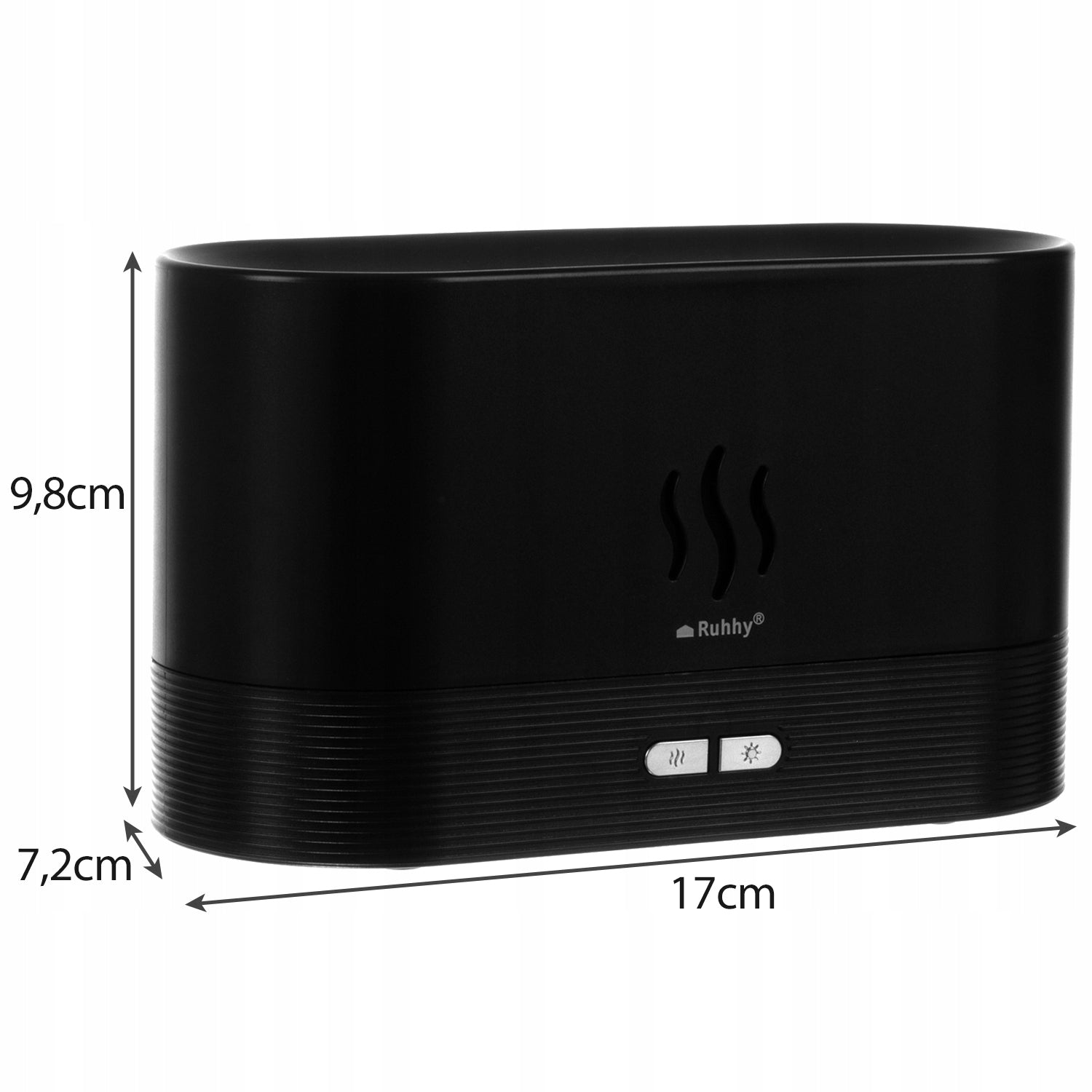 Air Humidifier Ruhhy Diffuser Fire Effect LED Fireplace 3in1 Brand Ruhhy