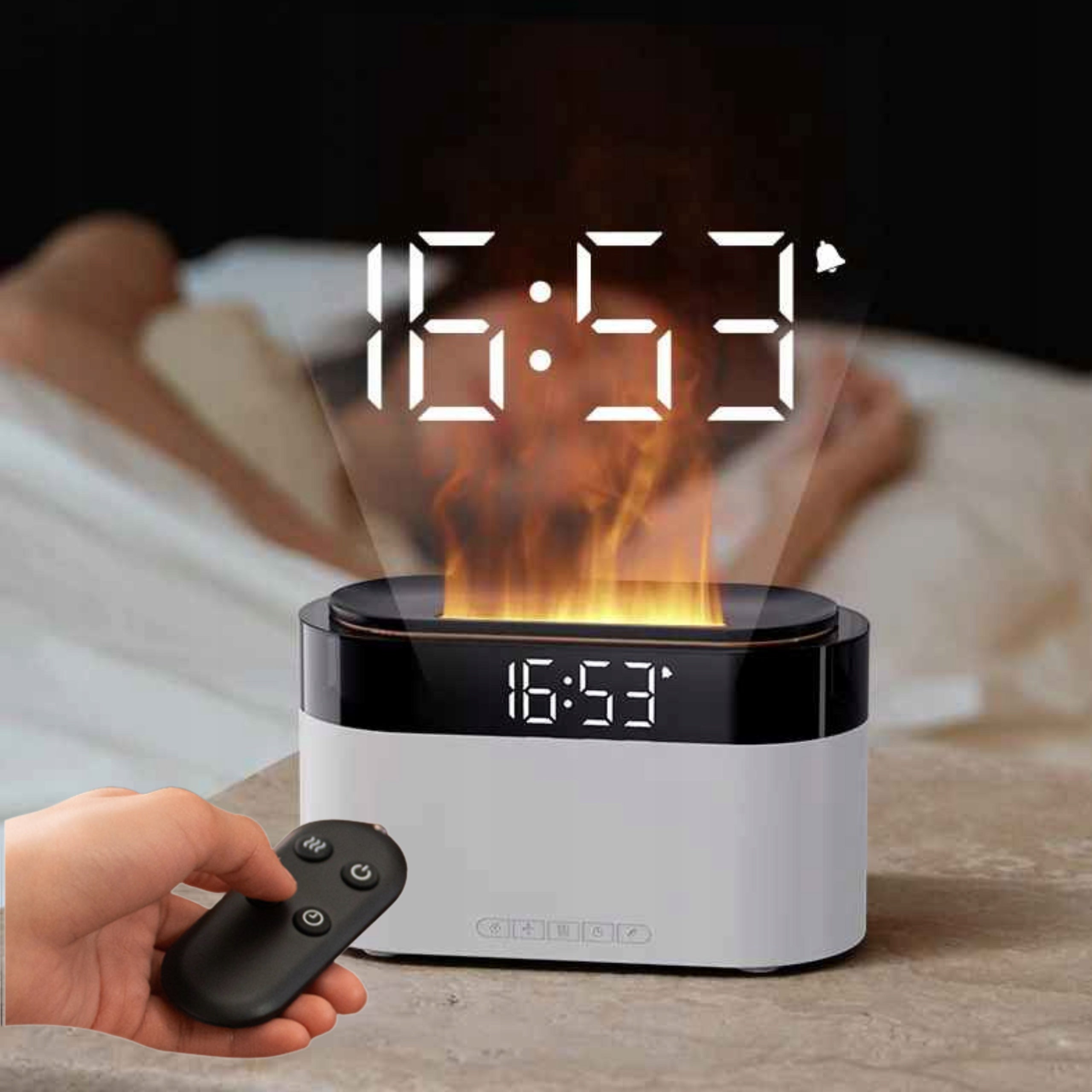 Air Humidifier Ultrasonic LED Fragrance Diffuser Aromatherapy Remote Control Model ZELTO COMFY-01
