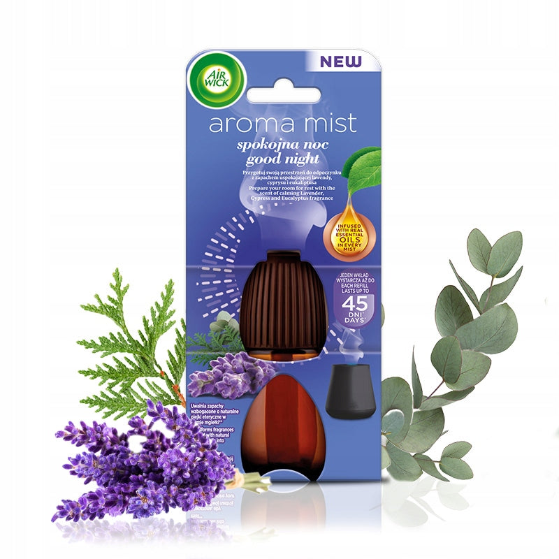 Air Wick Essential Mist Lufterfrischer-Nachfüllung, beruhigendes Rosenaroma, 20 ml