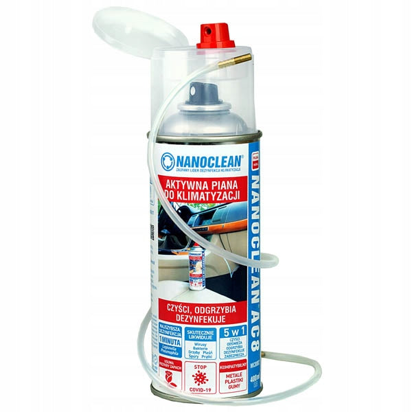 Air conditioning defungal cleaner cleaning NanoClean AC8 for car/home Packaging status original