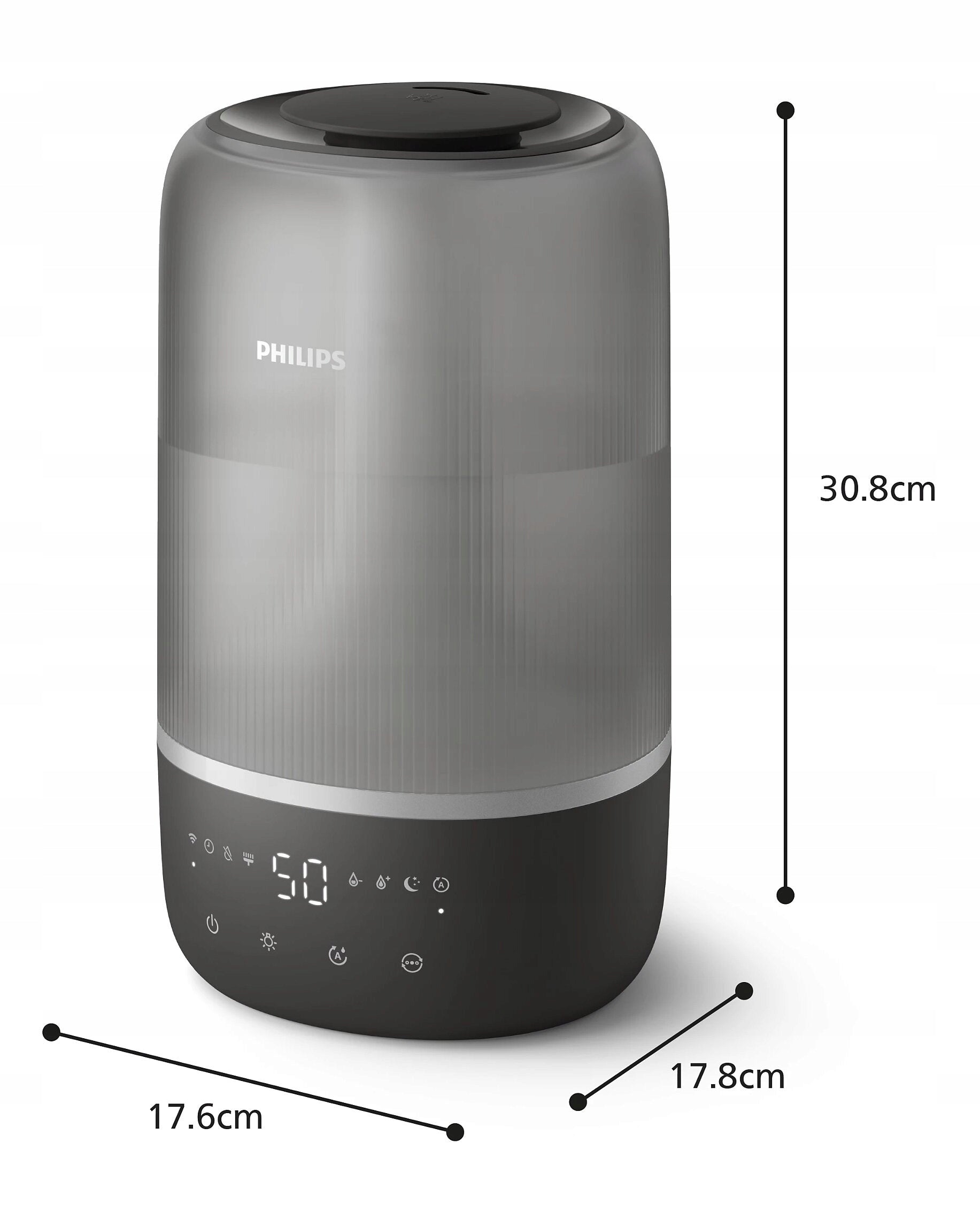 Air humidifier PHILIPS HU1510/03 Ultrasonic Wi-Fi Aromatherapy Model HU1510/03