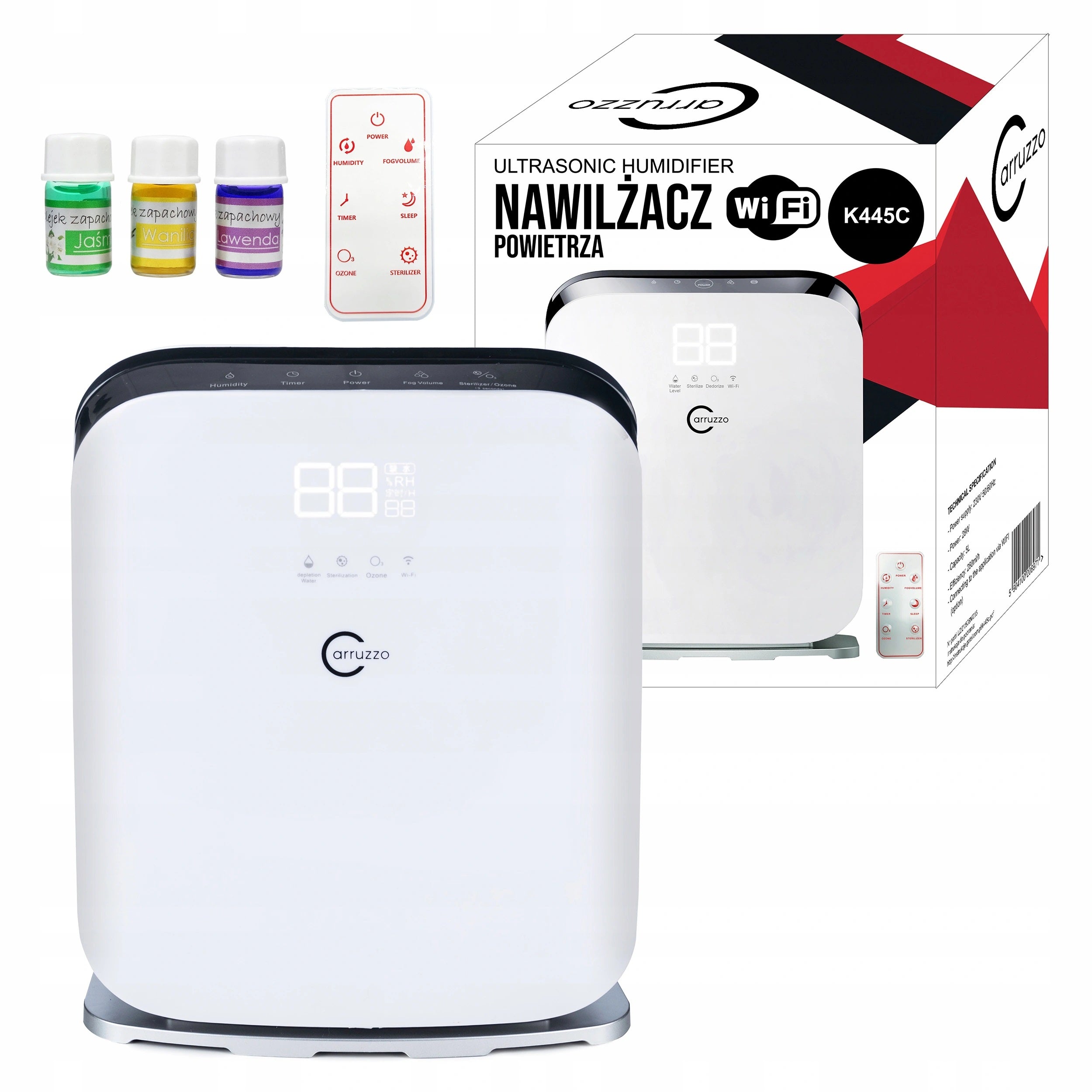 Air humidifier PURIFIER SMART HOME WiFi 3in1 + 3oils TUYA Brand no brand