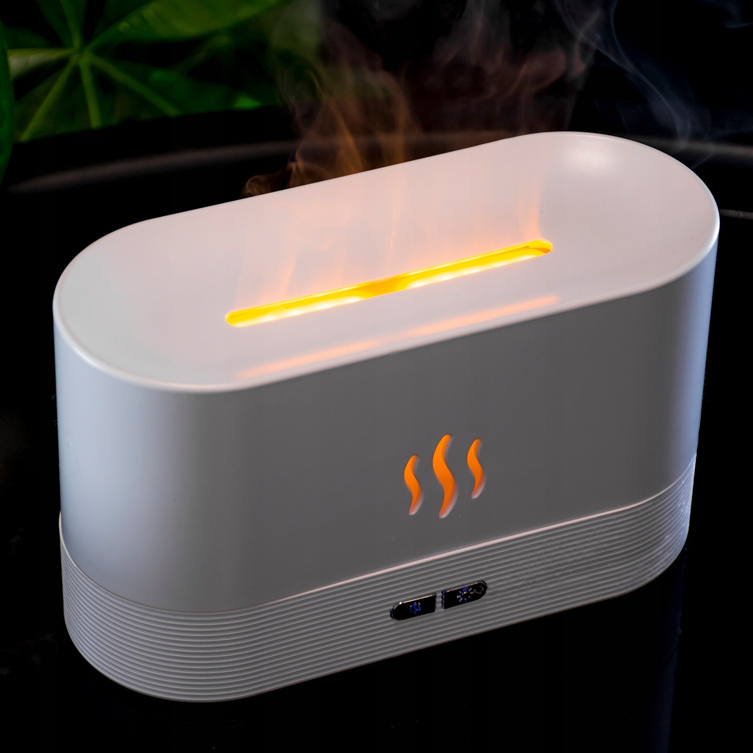 Air humidifier aromatherapy fireplace flame lamp Performance 20 ml/h