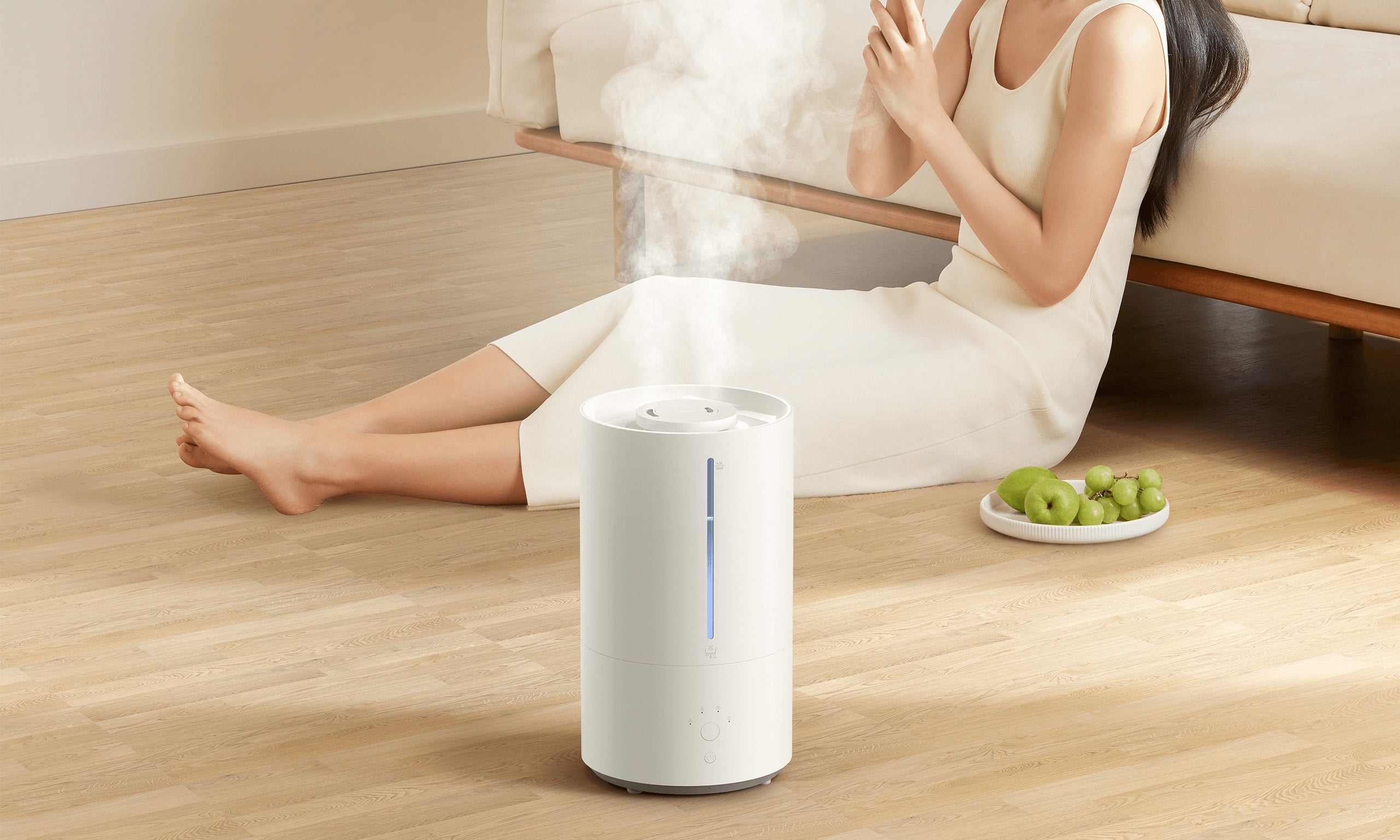Air humidifier intelligent ionizer uv-c lamp Xiaomi Humidifier 2 Dominant color white