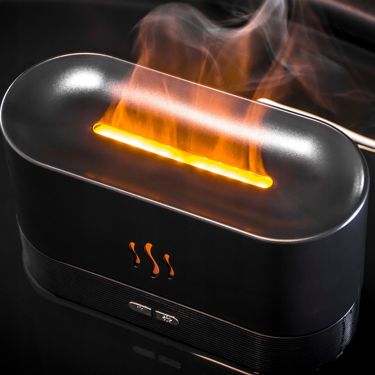 Air humidifier usb aromatherapy salon black Father's Day GIFT Batteries included no