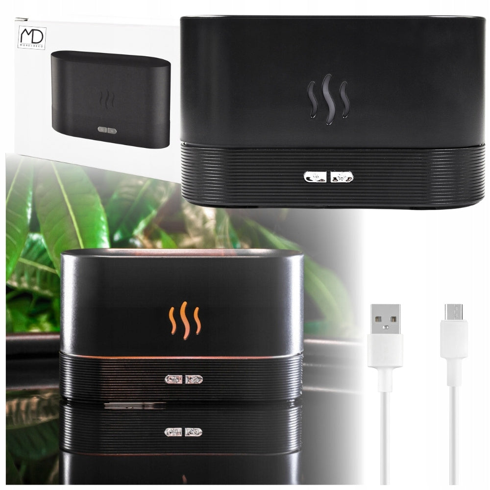 Air humidifier usb aromatherapy salon black Father's Day GIFT Packaging status original