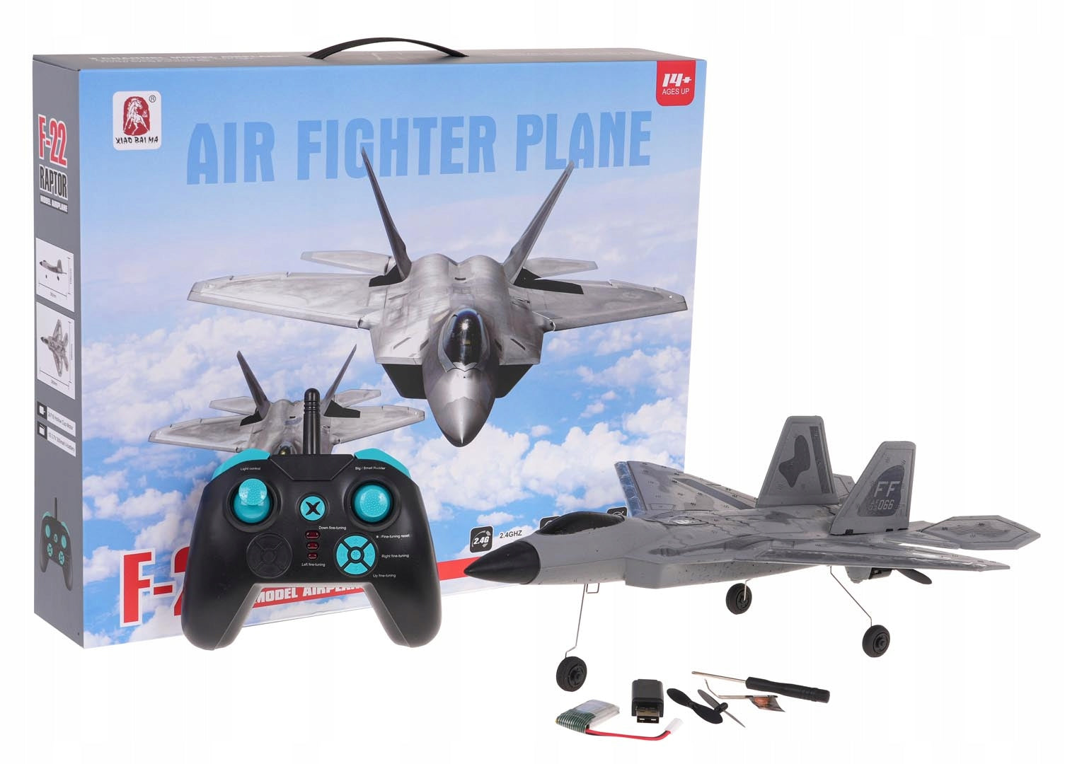 Aircraft Fighter RAPTOR-22 R/C EAN (GTIN) 5903864948479
