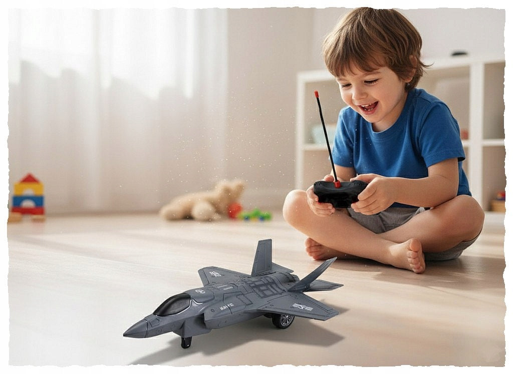 Aircraft remote controlled American fighter F-35 Packaging status original