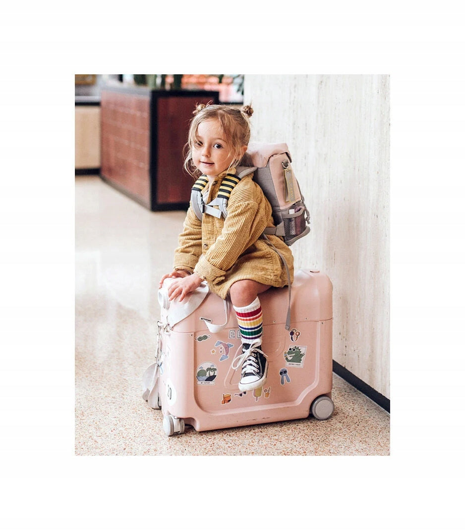 Airplane case Stokke JetKids BedBox V3 Pink cot ride-on luggage Depth (shorter edge) 20 cm