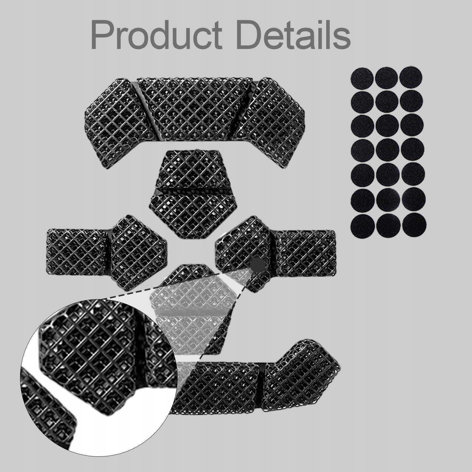 Airsoft Helmet Pads Replacement Outdoor Gear Protective Cushion 6Pcs Manufacturer no brand