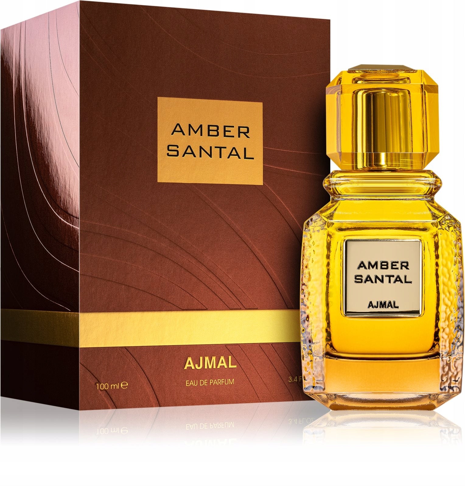 Ajmal Amber Santal 100ml EDP Perfumed Water Perfume Unisex Fragrance