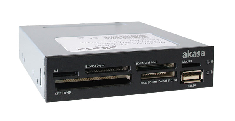 Akasa AK-ICR-07 internal 6-port card reader 3,5 - black