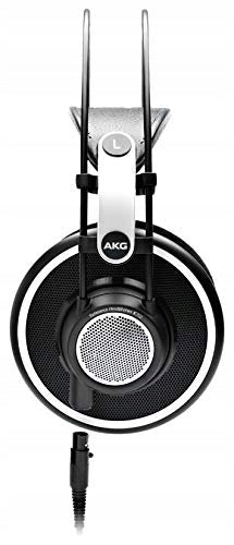 Akg K702 Wired Over-Ear Headphones Black Open