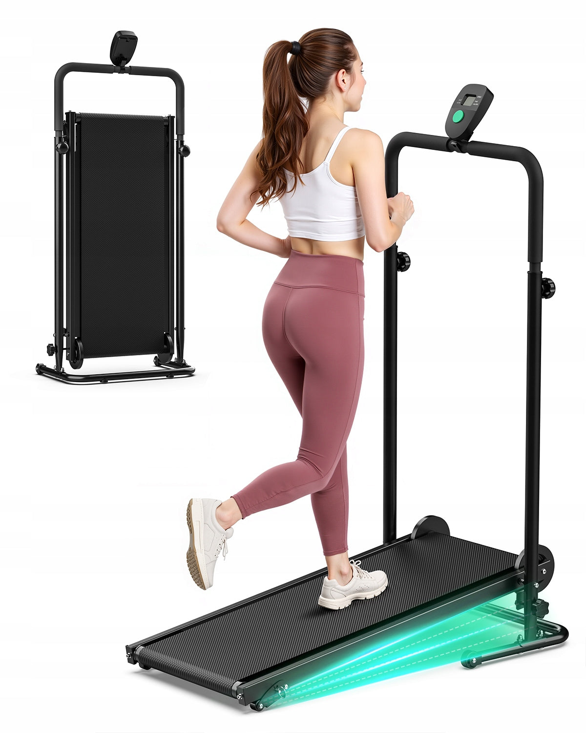 Akluer RJ-401 new treadmill 165kg tilt adjustment 8-shock absorbers